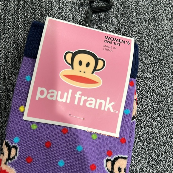 Paul Frank Purple and Pink Socks for women - Picture 2 of 4